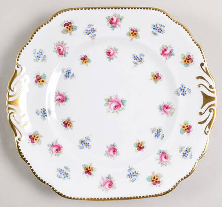 382A Handled Cake Plate