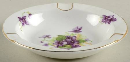 Spring Violets Small Ashtray