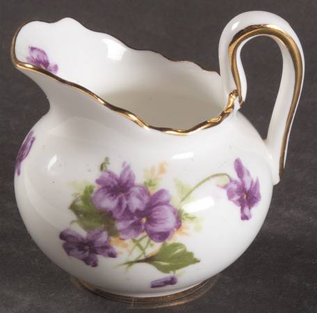 Spring Violets Individual Creamer