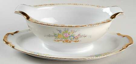 RCJ3 Gravy Boat with Attached Underplate