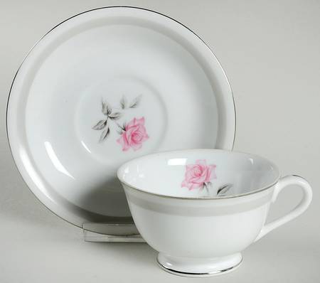 Miriam Footed Cup & Saucer Set
