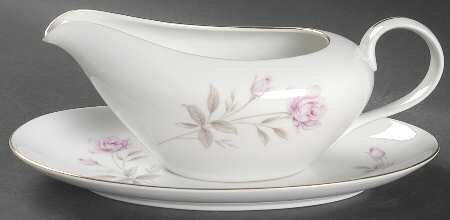 Regina Rose Gravy Boat & Underplate/Relish