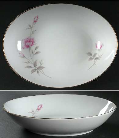Regina Rose 10" Oval Vegetable Bowl