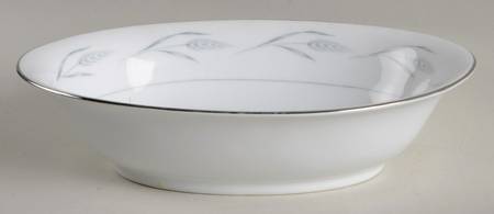 Silver Wheat 10" Oval Vegetable Bowl