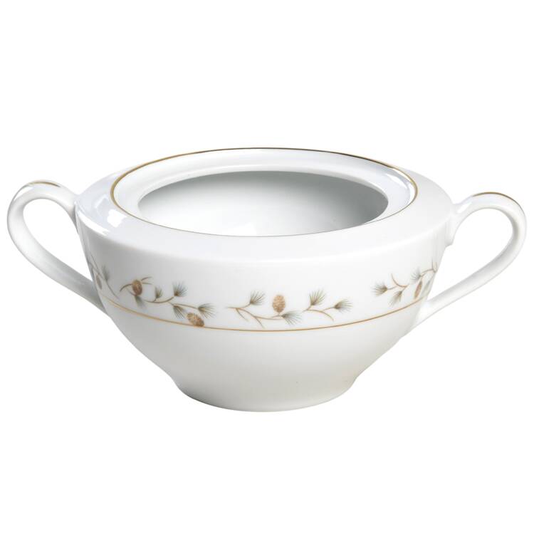 Whispering Pine Sugar Bowl No Lid