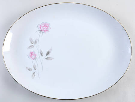 Fantasia 16" Oval Serving Platter by Royal Continental