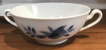 Blue Royal Cream Soup Bowl No Lid