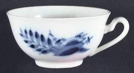 Blue Royal Flat Cup