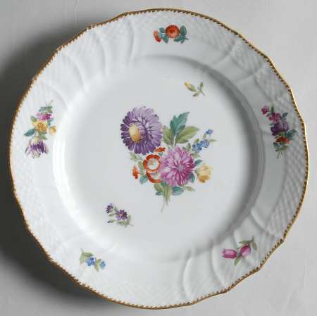 Saxon Flower (4) Salad Plate