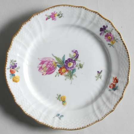 Saxon Flower (4) Dessert/Pie Plate