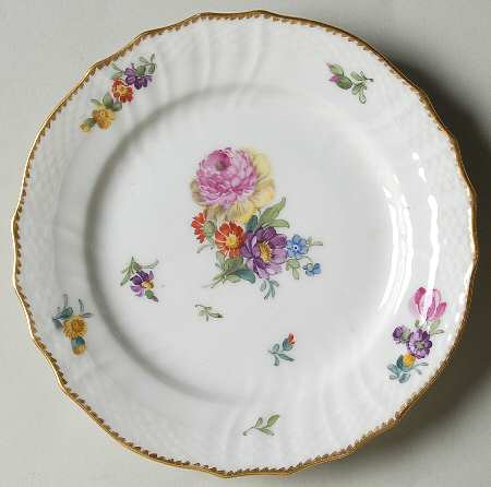 Saxon Flower (4) Bread & Butter Plate
