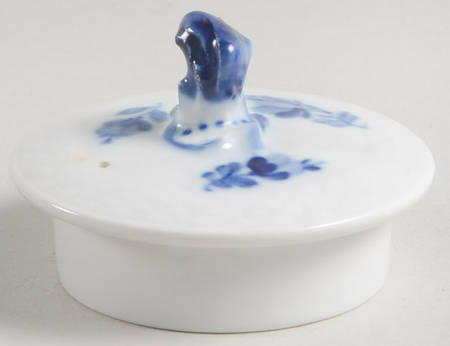 Blue Flowers Curved) Lid for Mini Teapot