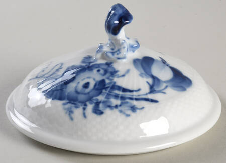 Blue Flowers Curved) Lid for Sugar Bowl
