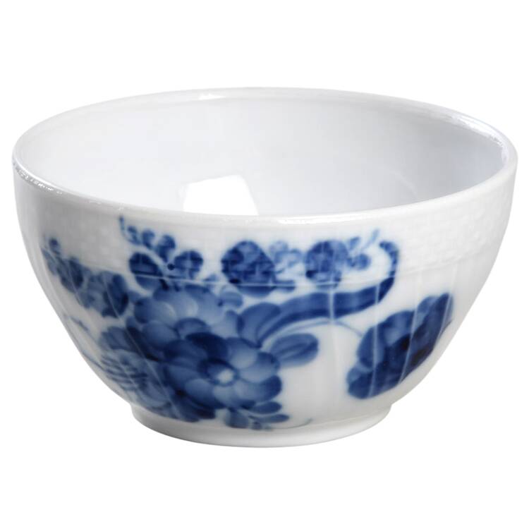 Blue Flowers Curved) Mini Sugar Bowl No Lid