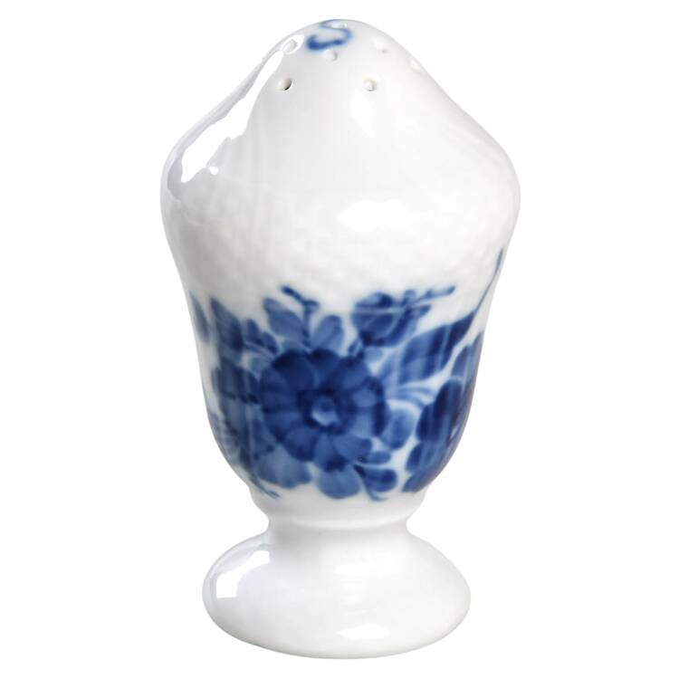 Blue Flowers Curved) Salt Shaker
