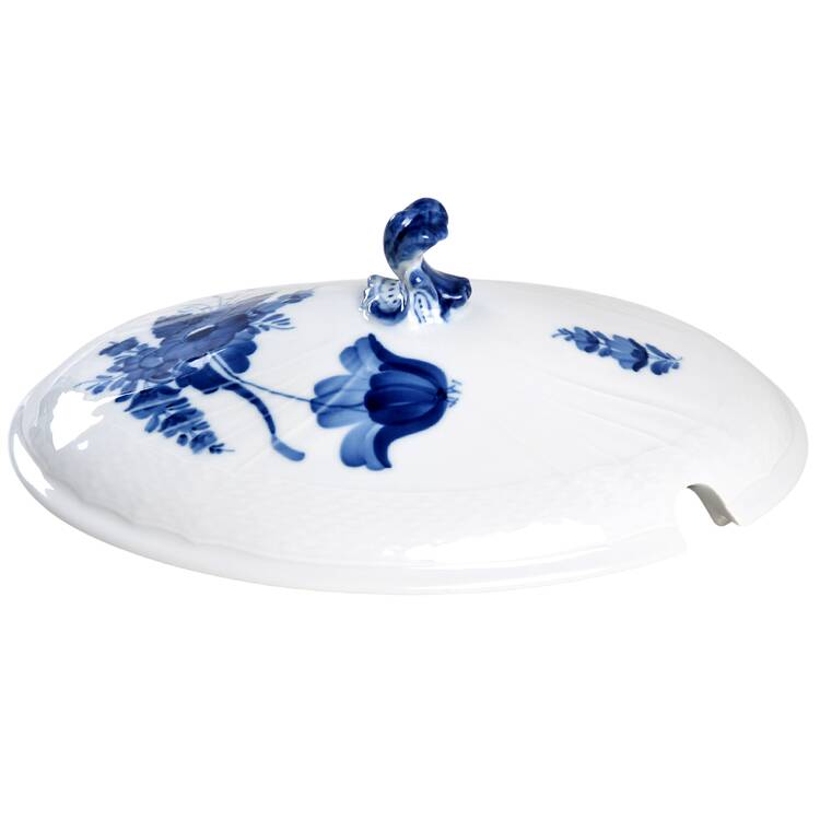 Blue Flowers Curved) Lid for Tureen