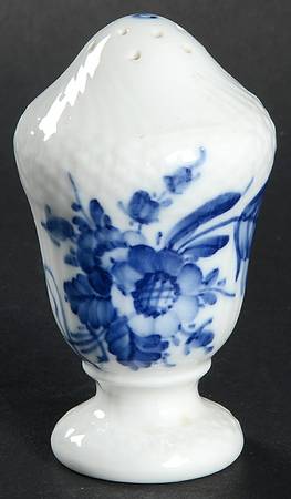 Blue Flowers Curved) Pepper Shaker