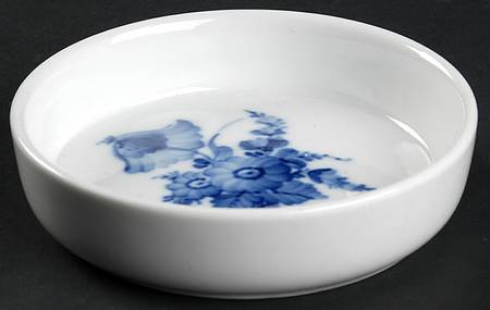 Blue Flowers Curved) 7 Piece Lazy Susan Center Section Only