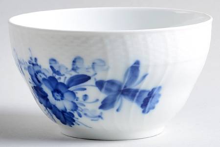 Blue Flowers Curved) Sugar Bowl No Lid