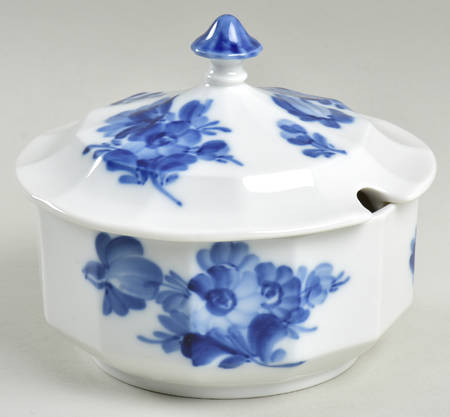 Blue Flowers Marmalade & Lid