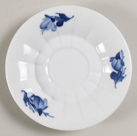 Blue Flowers Saucer for Footed Cup