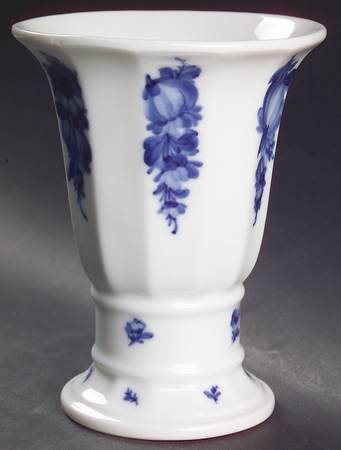 Blue Flowers 5" Vase