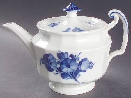 Blue Flowers Mini Teapot & Lid