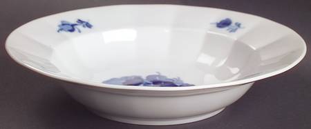 Blue Flowers Rim Soup Bowl by Royal Copenhagen