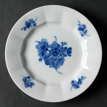 Blue Flowers Bread & Butter Plate