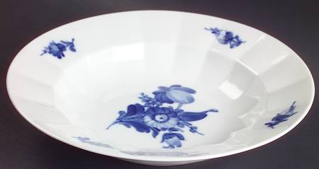 Blue Flowers 9" Round Vegetable Bowl by Royal Copenhagen