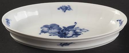 Blue Flowers Pickle Dish by Royal Copenhagen