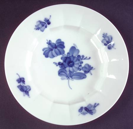 Blue Flowers Bread & Butter Plate