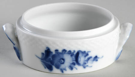 Blue Flowers Braided Butter Box No Lid