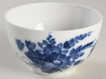 Blue Flowers Braided Mini Open Sugar Bowl