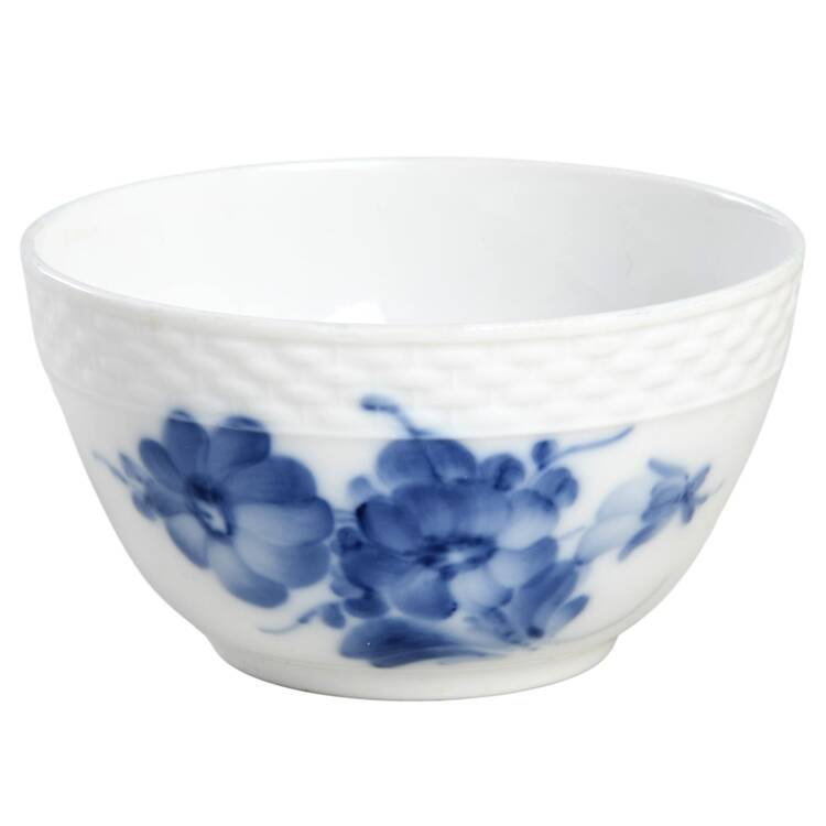 Blue Flowers Braided Sugar Bowl No Lid