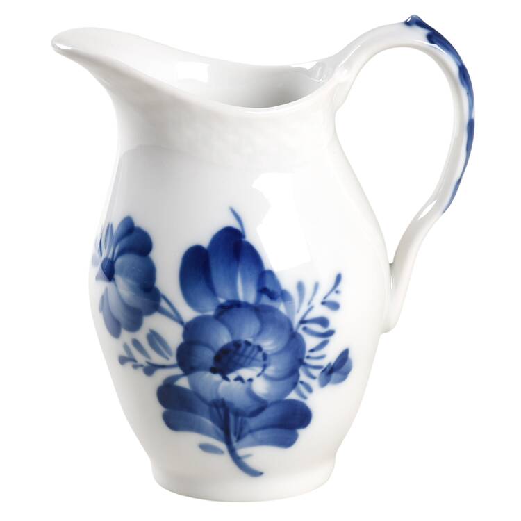 Blue Flowers Braided Creamer