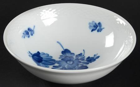 Blue Flowers Braided Coupe Cereal Bowl