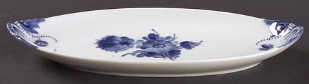 Blue Flowers Braided Pickle Dish