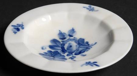 Blue Flowers Braided Butter Pat