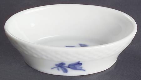 Blue Flowers Braided Salt Dip