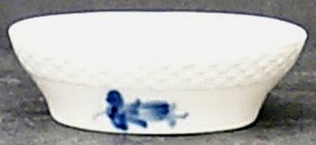 Blue Flowers Braided Toothpick Holder