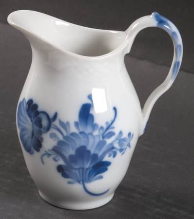 Blue Flowers Braided Creamer