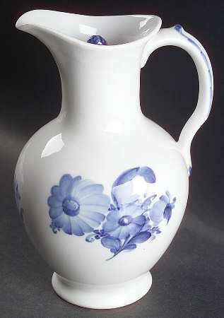 Blue Flowers Braided Carafe & Lid