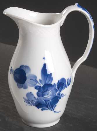 Blue Flowers Braided 16 Oz Pitcher
