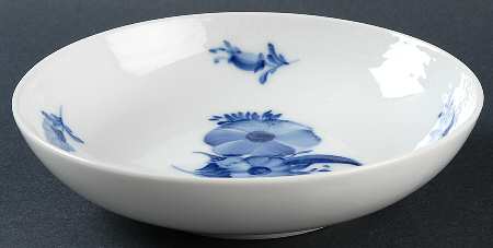 Blue Flowers Braided Coupe Soup Bowl