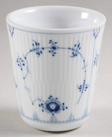 Blue Fluted Plain (No Trim) Large Thermal Cup