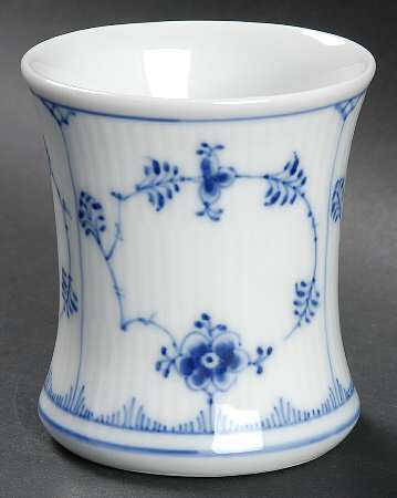 Blue Fluted Plain (No Trim) Cigarette Holder
