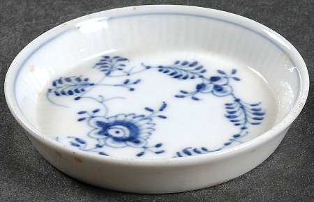 Blue Fluted Plain (No Trim) 3" Ashtray