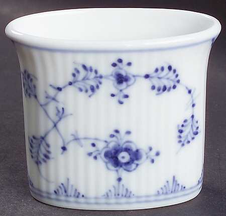 Blue Fluted Plain (No Trim) Cigarette Holder