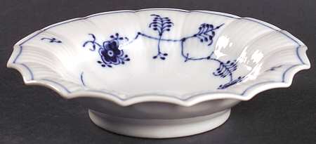 Blue Fluted Plain (No Trim) Individual Bon Bon